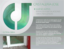 Tablet Screenshot of cristaleriajose.com